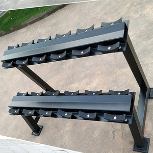 Supporto per manubri da palestra per palestra con supporto per manubrio regolabile per allenamento della forza - Product Image 5