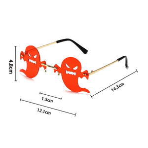 男性用と女性用のゴースト新しいフレームレス面白いメガネサングラスパーティーボール眼鏡 - Product Image 4