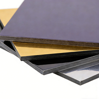 Panneau de toiture composite en aluminium en gros, résistant à la moisissure, pour revêtement mural extérieur et décoration de façade de bâtiment