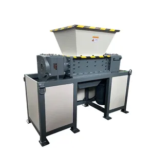 Vuilnismessen Plastic Afvalmessen Snijden Rolband Shredder Verpletterende Machine Metaal Kleine Afvalband Messing Shredder