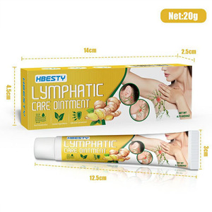 Crema de drenaje linfático a base de hierbas, tratamiento de <span class=keywords><strong>ganglios</strong></span> linfáticos, pomada para el pecho - Product Image 1