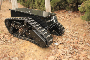 Guoxing PLT1000 Payload 150kg All-Terrain Off-Road <strong>Battery</strong> <strong>Power</strong> Mobile Tracked <strong>Crawler</strong> Robot Chassis Platform - Product Image 4