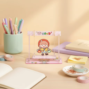 Adornos acrílicos personalizados de personajes de dibujos animados relacionados con celebridades, creativos y con animación. - Product Image 1