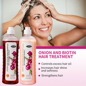 Contrôle de l'huile à usage domestique de haute qualité Anit traitement de la perte de cheveux <span class=keywords><strong>bio</strong></span> à base de plantes <span class=keywords><strong>oignon</strong></span> <span class=keywords><strong>rouge</strong></span> biotine shampooing et revitalisant pour la réparation des cheveux - Product Image 5