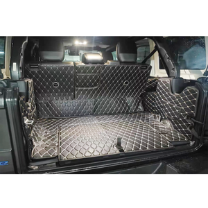 Accessori Interni Auto di Lusso Tappetini per Bagagliaio Auto 7D Impermeabili in Pelle su Misura Fodera per Baule per JEEP WRANGLER JK JL - Product Image 3