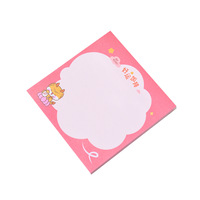 Bloc-notes d'écriture promotionnelle Post Note Custom Kawaii Sticky Notes Memopad Set Avec logo Imprimé