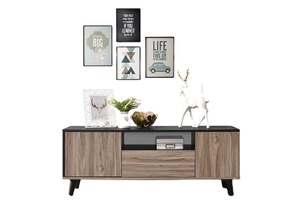 ตู้ทีวีไม้ที่ทันสมัยพร้อมขาแข็ง - Product Image 4