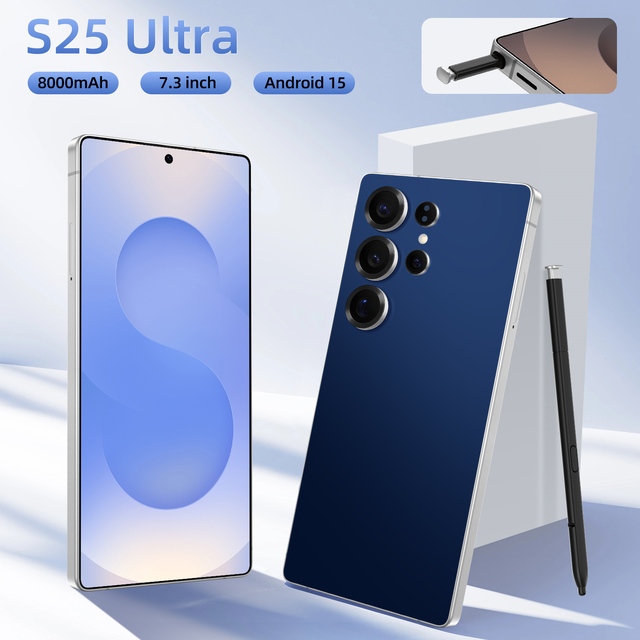 Original Phones S25 ultra Smartphones for S25 ultra 16GB+1TB 5G Dual SIM Cellphone Mobile Phone S25 ultra Smartphone