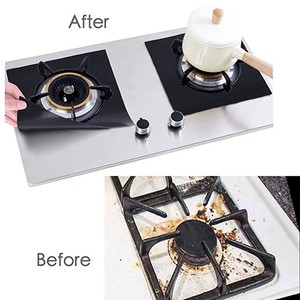 Protectores de estufa de <span class=keywords><strong>Gas</strong></span> 2025, revestimiento de cocina, alfombrilla limpia, Protector de estufa de <span class=keywords><strong>Gas</strong></span> de 0,10mm para accesorios de utensilios de cocina - Product Image 1