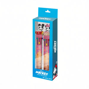 Paquete Mixto de 2 Bolígrafos de 10 Colores de Mickey y Minnie de Disney, Multicolor - Product Image 2