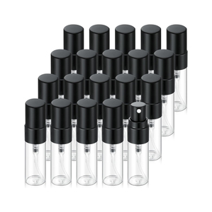 Wholesale 2ml 3ml 5ml 10ml Cylinder Clear Glass <b>Perfume</b> Spray <b>Bottle</b> with Pump Sprayer Atomizer Vials <b>Sample</b> Screen Printing - Product Image 1