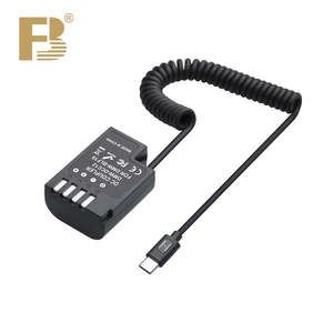 FB DMW BLF19E BLK22 แบตเตอรี่จำลองประเภท-C PD อินพุตอะแดปเตอร์ชาร์จไฟสำหรับ DMC S5 S5M2X GH6 <span class=keywords><strong>GH5</strong></span> G9M2 GH5S กล้อง - Product Image 1