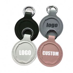 Porte-clés en cuir PU personnalisable gravé au laser, produits promotionnels - Product Image 1