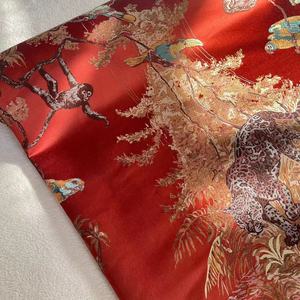 Tela Textil para el Hogar con Diseño Nuevo de 2023, Estilo <span class=keywords><strong>Vintage</strong></span> Chino, Jacquard de Alta Precisión con Patrón Animal, Opaca, para Ropa - Product Image 3