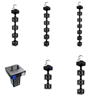 Plafonnier LED 3D en forme de gourde, 60 pixels, DMX512 Artnet, éclairage de scène disco pour boîte de nuit, bar, KTV, événementiel et location