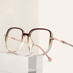 Hot Sale Quality new design tr glasses optical eyeglasses tr90 frame with nose support for unisex