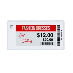 Etichetta Elettronica <span class=keywords><strong>per</strong></span> <span class=keywords><strong>Scaffali</strong></span> 2.4Ghz 2.13 Pollici, Controllo Wireless, Etichetta ESL E-ink, <span class=keywords><strong>Cartellini</strong></span> <span class=keywords><strong>Prezzi</strong></span> <span class=keywords><strong>per</strong></span> Supermercati - Product Image 2