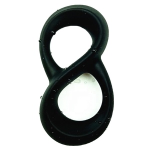 Anillo para Pene de Silicona Negra Suave de Alta Calidad con Bloqueo para Hombre, Anillo para Pene de Silicona Pura para una Estimulación Extra - Product Image 3