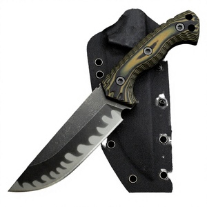 Cuchillo para Alfombras GACI SK-22520 OEM de Acero Inoxidable con Hoja Fija, Mango G10, Borde Recto de 25 mm, Cuchillo de Bolsillo de 20 cm para Caza al Aire Libre - Product Image 2