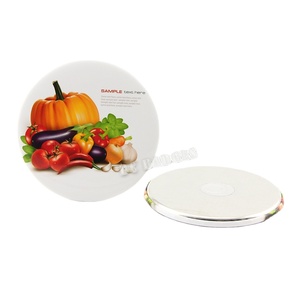 วัสดุทำป้ายแม่เหล็กติดตู้เย็นแบบกลม ขนาด 3 นิ้ว (75 มม.) สำหรับงาน DIY ขายดี - Product Image 1