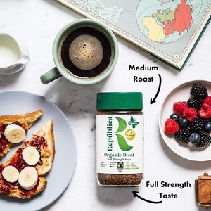 Mezcla de Café en Grano, Tueste Medio Espresso, Auténtica Especie Arábica, Aroma Fuerte a Quemado, Sabor Amargo a Chocolate - Product Image 2