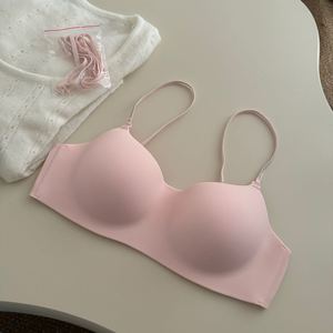 Lingerie estiva <span class=keywords><strong>senza</strong></span> cuciture con scollo basso e <span class=keywords><strong>senza</strong></span> <span class=keywords><strong>imbottitura</strong></span> per seni piccoli, previene la caduta, <span class=keywords><strong>reggiseno</strong></span> <span class=keywords><strong>senza</strong></span> <span class=keywords><strong>ferretto</strong></span> per donna - Product Image 6