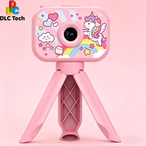 Appareil <span class=keywords><strong>photo</strong></span> numérique pour enfants avec design peint DLC |   Protection des yeux sans scintillement |   <span class=keywords><strong>Photo</strong></span> 96MP et enregistrement vidéo 1080P avec double objectif - Product Image 1