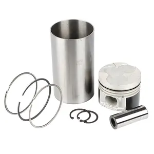 Wellfar diesel machinery engine parts 91.1mm H100 piston ring piston cylinder liner kit for korean cars