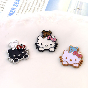 <b>Hello</b> <b>Kitty</b> Strawberry Plastic Hair Clips Diy Jewelry <b>Accessories</b> For Gift - Product Image 2