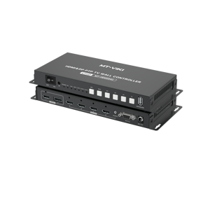 MT-VIKI 4K 60Hz <span class=keywords><strong>4</strong></span>:<span class=keywords><strong>2</strong></span>:<span class=keywords><strong>0</strong></span> hoặc 4K 30Hz <span class=keywords><strong>4</strong></span>:<span class=keywords><strong>4</strong></span>:<span class=keywords><strong>4</strong></span> <span class=keywords><strong>HDMI</strong></span> Video tường điều khiển Bộ vi xử lý multiviewer 2x4, đa màn hình splicer <span class=keywords><strong>2</strong></span> trong <span class=keywords><strong>4</strong></span> ra - Product Image 1