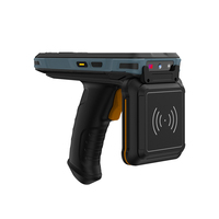 Escáner de código de barras QR 2D de mano con Android 12, UHF 4G, NFC, PDA, inalámbrico, lector QR BT con cámara de 13MP, cámara de 13MP, lector de códigos QR