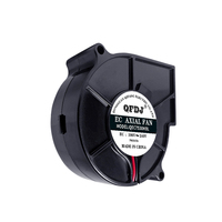Ventilador Silencioso de Baja Presión EC7530 220V, Ventilador de Caracol de 7cm con Rodamiento de Bolas, Ultrafino y Silencioso para Inodoro Inteligente, Asiento de Coche