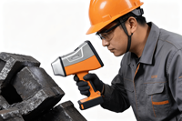 베스트셀러 오리스펙 휴대용 XRF 금 테스터 EDX-H6 금 순도 분석기 PMI 테스터 145EV 스펙트럼 대역폭 1.5kg