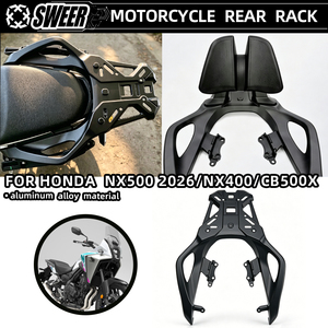 Adecuado para el Portaequipajes Trasero y el Soporte de Maletero de Aluminio de Motocicletas NX500/CB500X Después de la Modificación del Estante Trasero - Product Image 6