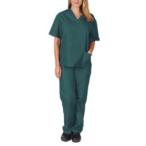 Ensembles d'uniformes d'allaitement pour femmes hommes ensemble de gommages uniformes d'infirmière pour hôpital médecin haut et pantalon avec plusieurs poches - Product Image 1