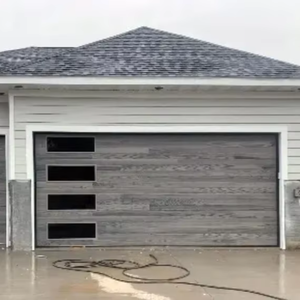 Portes de <span class=keywords><strong>garage</strong></span> coulissantes automatiques en acier <span class=keywords><strong>moins</strong></span> chères à distance pour une utilisation en villa - Product Image 1