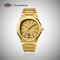 Heroforce 5046 Montre à quartz pour homme populaire, élégante et tendance, haut de gamme, simple et axée sur le business
