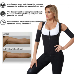 Ningmi-bras amincissant <span class=keywords><strong>de</strong></span> bras pour femmes, personnalisés, amincissant, perdre du poids, brûleur <span class=keywords><strong>de</strong></span> graisse, ceinture amincissante, Sauna enroulé <span class=keywords><strong>de</strong></span> sueur - Product Image 3