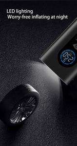 Draagbare Draadloze Oplaadbare Band Pomp Led Noodverlichting Digitale Lcd-Display 150psi Kleine Draadloze Oplader Functie - Product Image 3