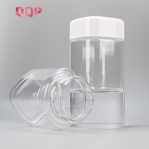 Botella Transparente de 300cc para Vitaminas para Mascotas, Resistente a Niños, Personalizable, Botella de Plástico para Cápsulas de Suplementos Alimenticios - Product Image 5