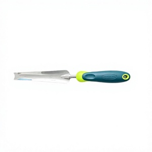 Ensemble d'outils de jardinage en acier inoxydable pour le désherbage manuel et la repiquage, avec manche en plastique - Product Image 1