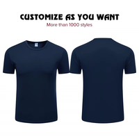 Camiseta de poliéster estampada personalizada de buena calidad al por mayor, camiseta estampada para hombre, ropa deportiva atlética de secado rápido, camisetas de talla grande