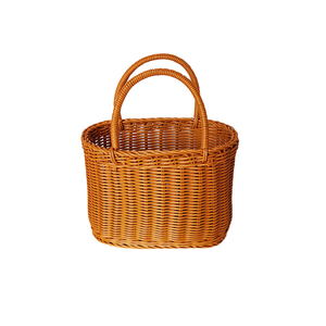 Natural Look Hand-Woven Foldable <b>Baskets</b>, High-Quality Multifunctional Storage, Elegant Home Decor Organizer, Space Saving - Product Image 3