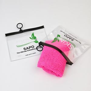 Bolsas Ziplock Personalizadas con Cierre Hermético de PVC Esmerilado y Estampado Dorado, 100 Unidades, <span class=keywords><strong>para</strong></span> Empaque de Ropa, Esponja Africana - Product Image 5