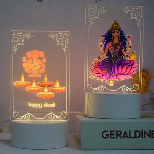 家居灯排灯节装饰品批发照明礼品供应商Dussehra Vijayadashami印度发光二极管排灯节礼品 - Product Image 6