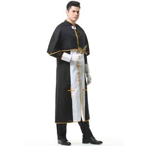 Disfraz de Halloween HP para Cosplay, Anime, Juegos, Novedades, Disfraz de Sacerdote, Padrino, Misionero para Hombre Adulto, Disfraz para Representaciones Escénicas, Carnaval - Product Image 3