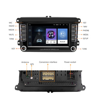 7 pulgadas Android 11 Car Radio Estéreo Inalámbrico Carplay 2 Din Auto sistema de radio DVD MP3 / MP4 Player con GPS BT FM RDS