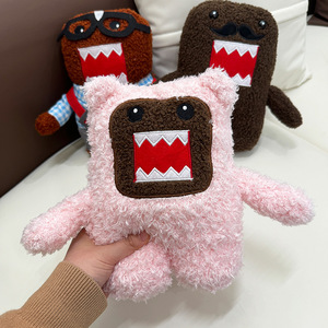 <span class=keywords><strong>Domo</strong></span> <span class=keywords><strong>Kun</strong></span> cabeza de juguete de peluche súper suave Oso de dibujos animados juguete PP algodón relleno forro de malla lavado para juegos regalos transfronterizos al por mayor - Product Image 4