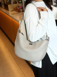 Nuevo Bolso de Mujer Casual de Moda, de Cuero Genuino Suave, Bolso Bandolera de Cuero Vacuno de Alta Calidad - Product Image 6