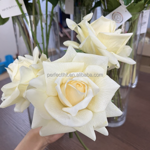 ดอกกุหลาบยางลาเท็กซ์สัมผัสเหมือนจริง <span class=keywords><strong>ราคา</strong></span>โรงงาน ก้านเดี่ยว ดอกไม้ประดิษฐ์ ดูเป็นธรรมชาติ ช่อดอกไม้งานแต่งงาน ตกแต่งบ้าน - Product Image 4